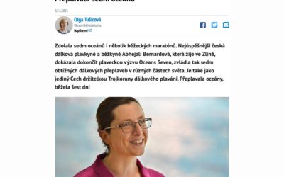 Bolest, strach a únavu vyháním meditací, říká žena. Přeplavala sedm oceánů – Deník.cz